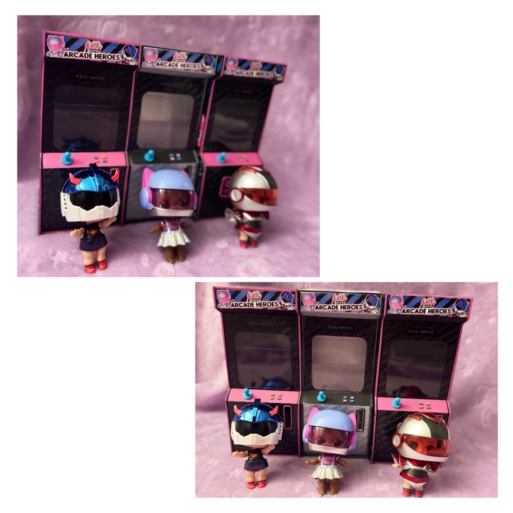 L.O.L. Surprise! Arcade Heroes Dolls with Helmets